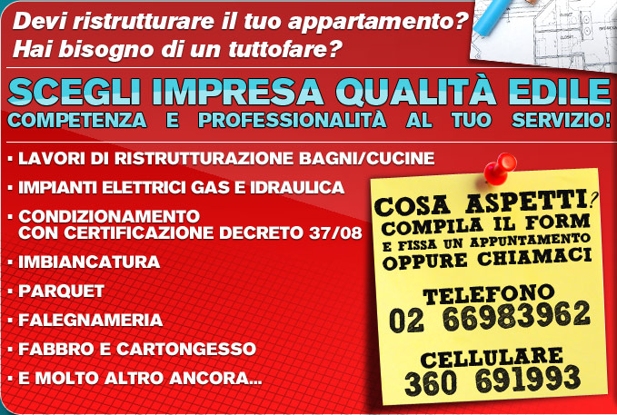 Impresa qualità edile